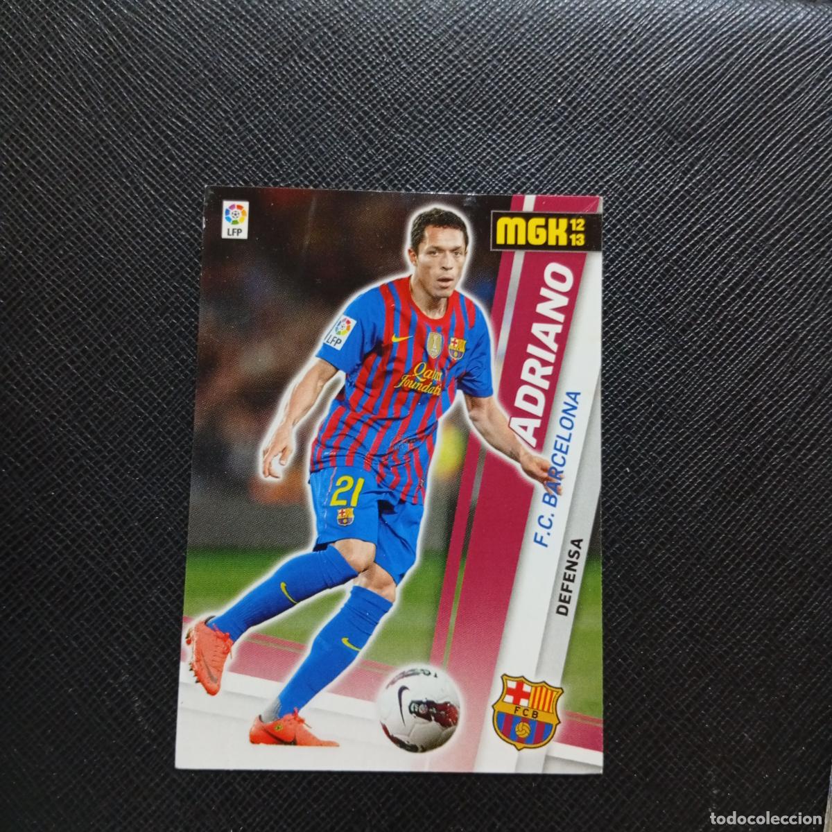 Cromos de Futebol: 43 ADRIANO BARCELONA MEGACRACKS 2012 2013 CROMO 12 13 FUTBOL LIGA - A189 PG289