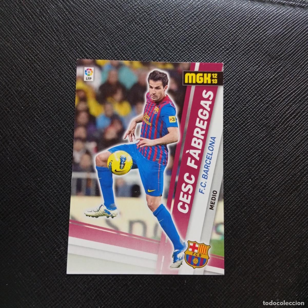 Cromos de Futebol: 47 CESC FABREGAS BARCELONA MEGACRACKS 2012 2013 CROMO 12 13 FUTBOL LIGA - A189 PG307