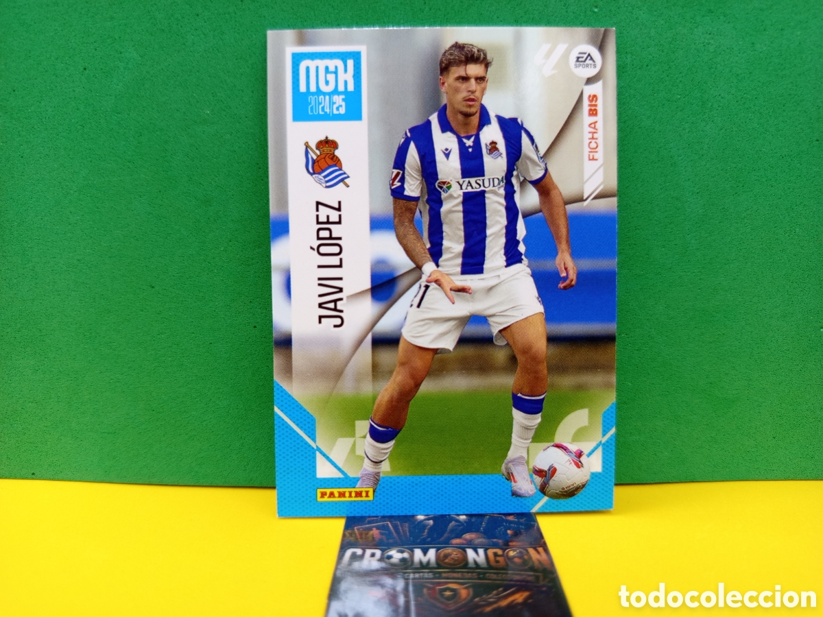 Cromos de Futebol: ❇️ CROMO ⚽ CARD JAVI L&Oacute;PEZ REAL SOCIEDAD BIS LIGA SPORTS 24 25 2024 2025 MEGACRACKS MGKS PANINI ❇️