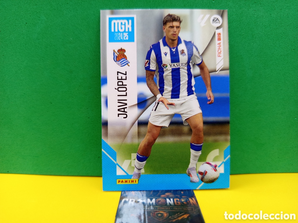 Cromos de Futebol: ❇️ CROMO ⚽ CARD JAVI L&Oacute;PEZ REAL SOCIEDAD BIS LIGA SPORTS 24 25 2024 2025 MEGACRACKS MGKS PANINI ❇️