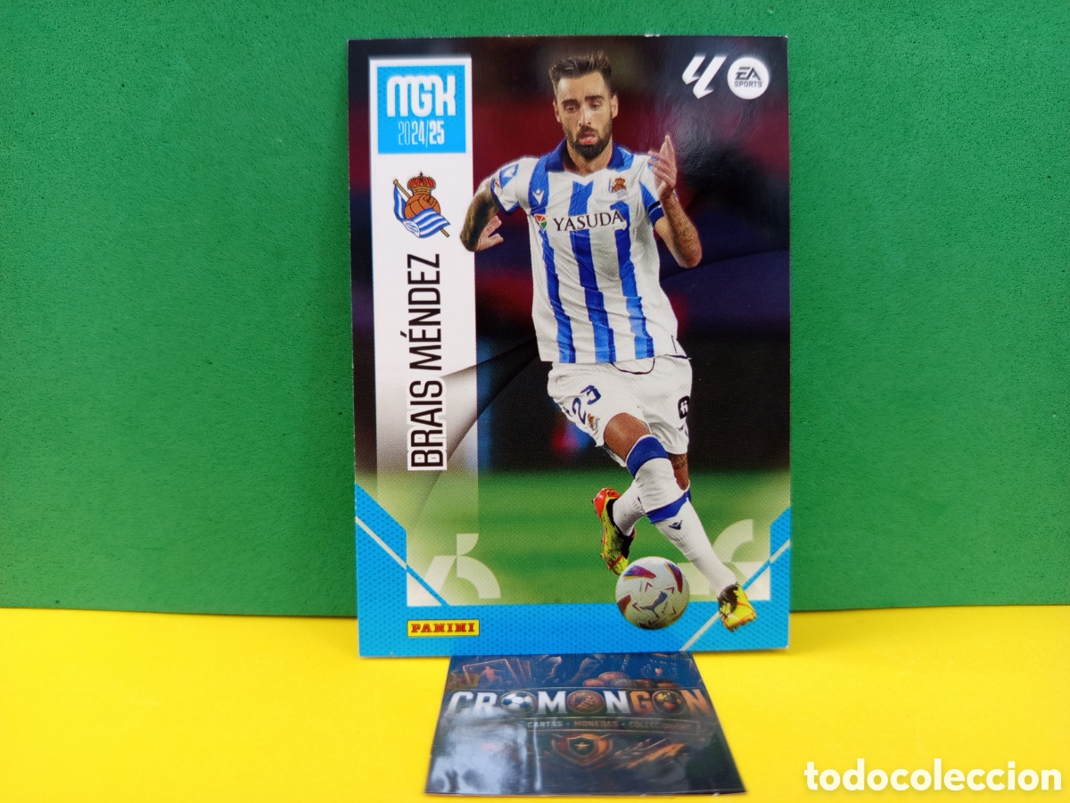 Cromos de Futebol: ❇️ CROMO ⚽ CARD BRAIS M&Eacute;NDEZ REAL SOCIEDAD LIGA EA SPORTS 24 25 2024 2025 MEGACRACKS MGKS PANINI ❇️