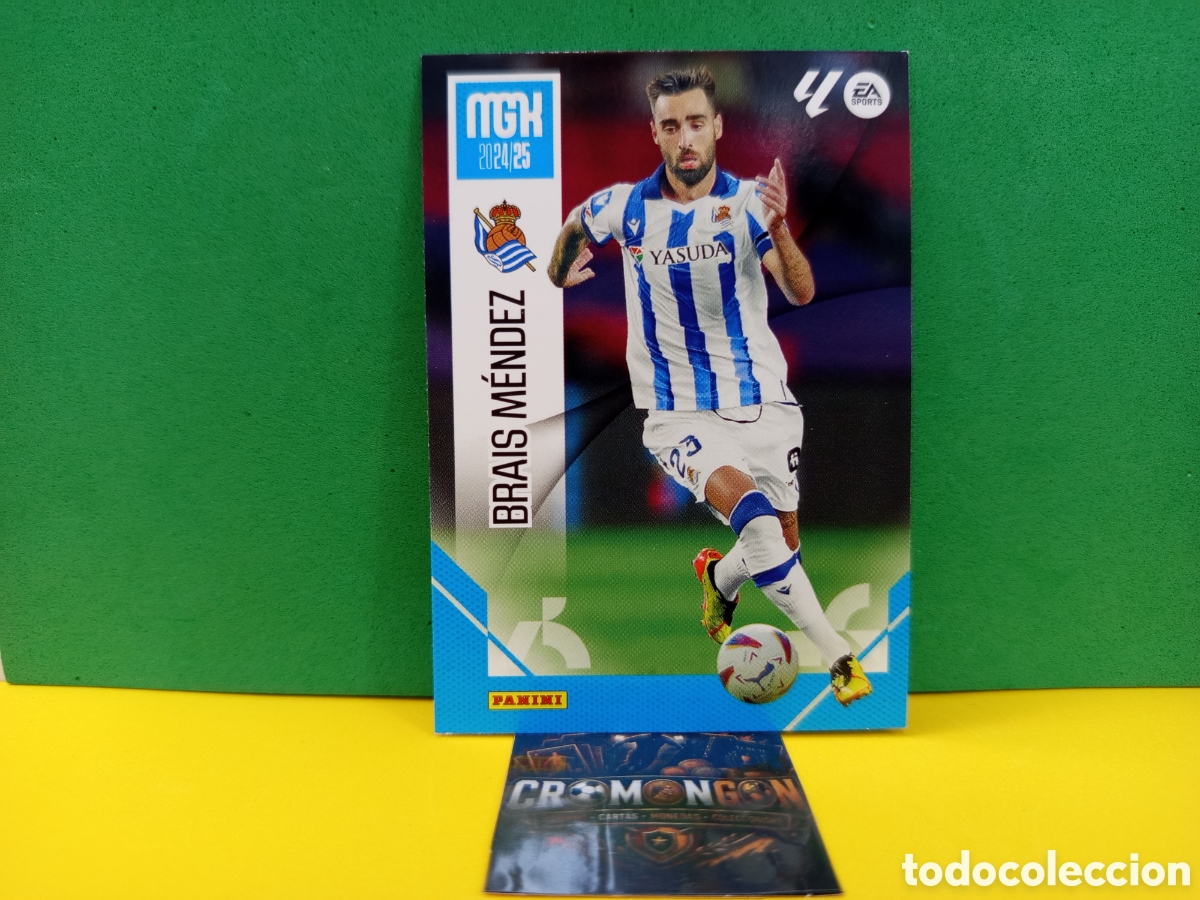 Cromos de Futebol: ❇️ CROMO ⚽ CARD BRAIS M&Eacute;NDEZ REAL SOCIEDAD LIGA EA SPORTS 24 25 2024 2025 MEGACRACKS MGKS PANINI ❇️