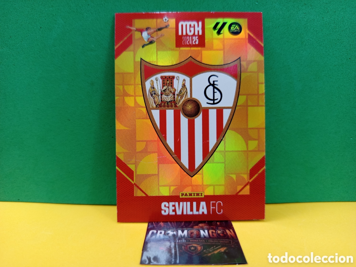 Football Stickers: ❇️ CROMO ⚽ CARD ESCUDO SEVILLA LIGA EA SPORTS 24 25 2024 2025 MEGACRACKS MGKS PANINI ❇️