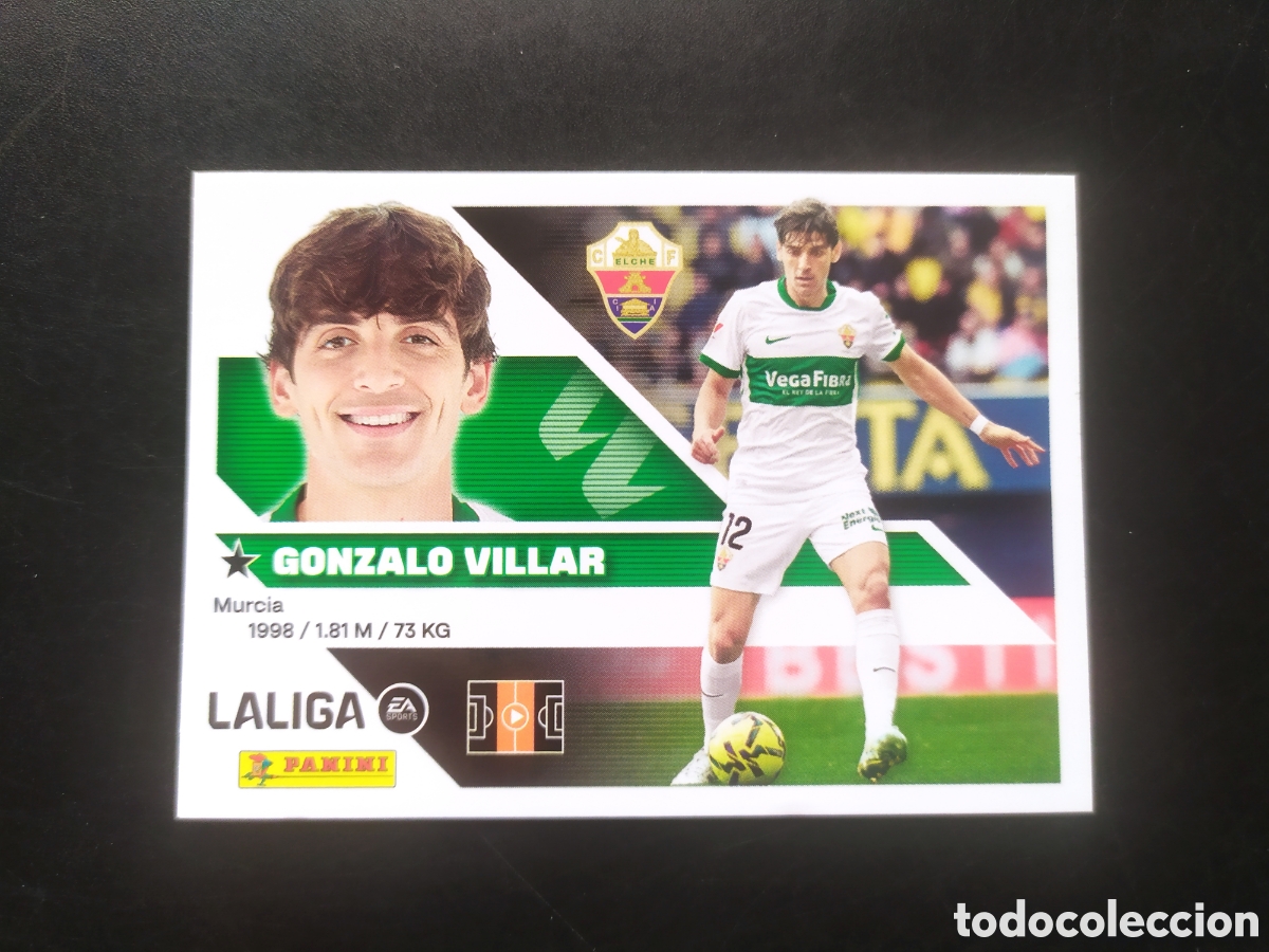 Fu&szlig;ball-Sticker: Liga este 2026 2027 26 27 panini Gonzalo Villar n&deg; 12 Elche