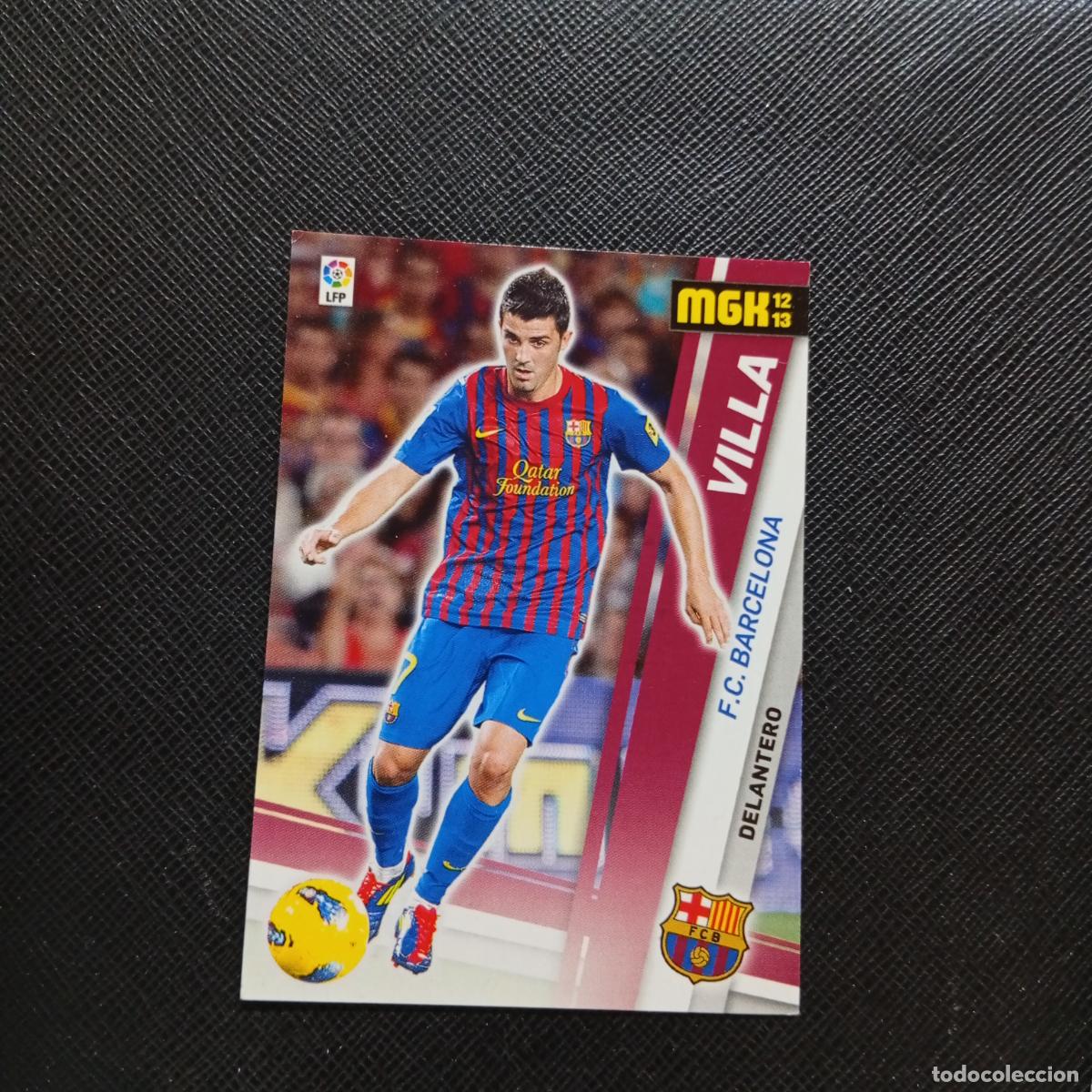 Fu&szlig;ball-Sticker: 54 VILLA BARCELONA MEGACRACKS 2012 2013 CROMO 12 13 FUTBOL LIGA - A189 PG316