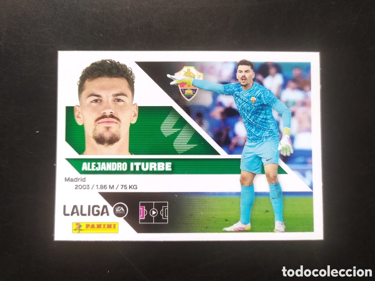 Fu&szlig;ball-Sticker: Liga este 2026 2027 26 27 panini Iturbe n&deg; 4 Elche