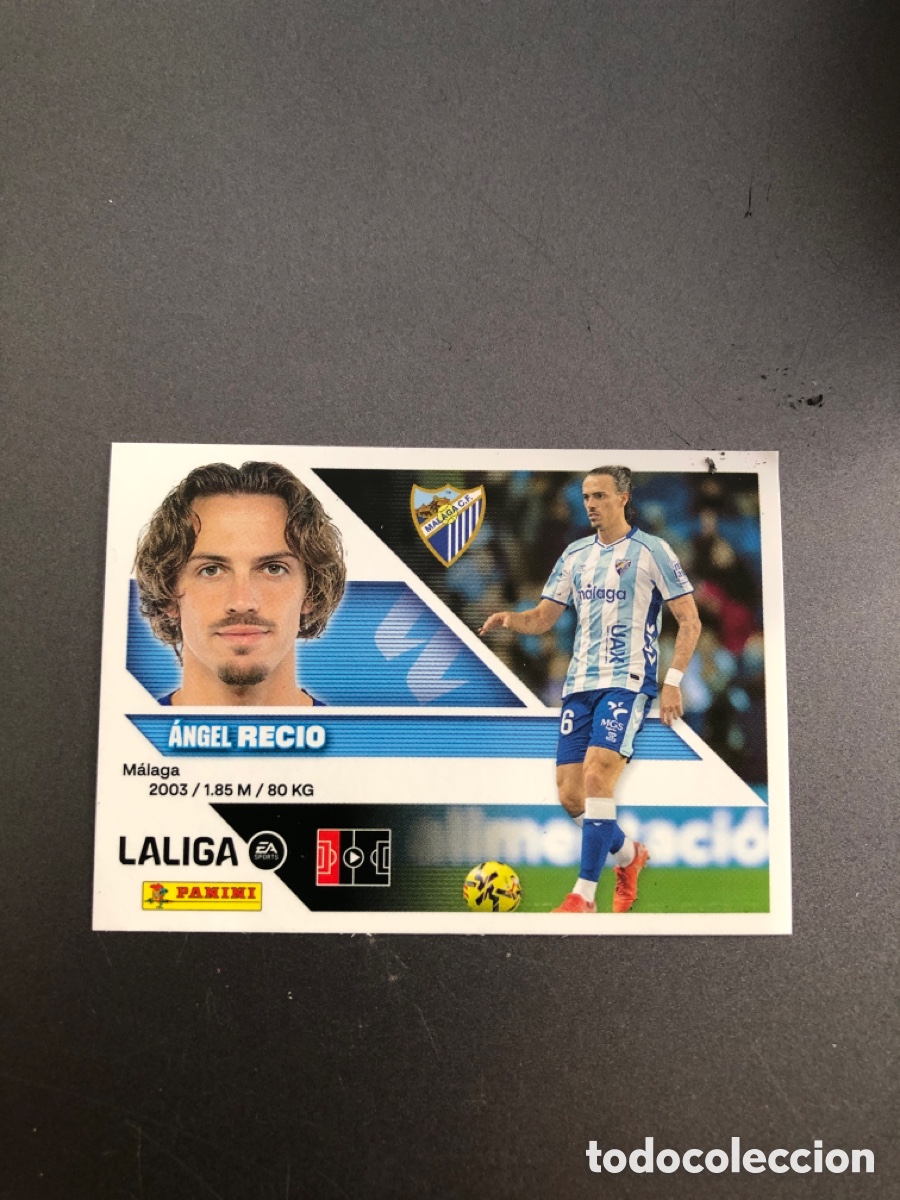 Figurine di Calcio: Liga este 26 27 Panini RECIO COLOCA N&deg;6 BIS MALAGA nuevo