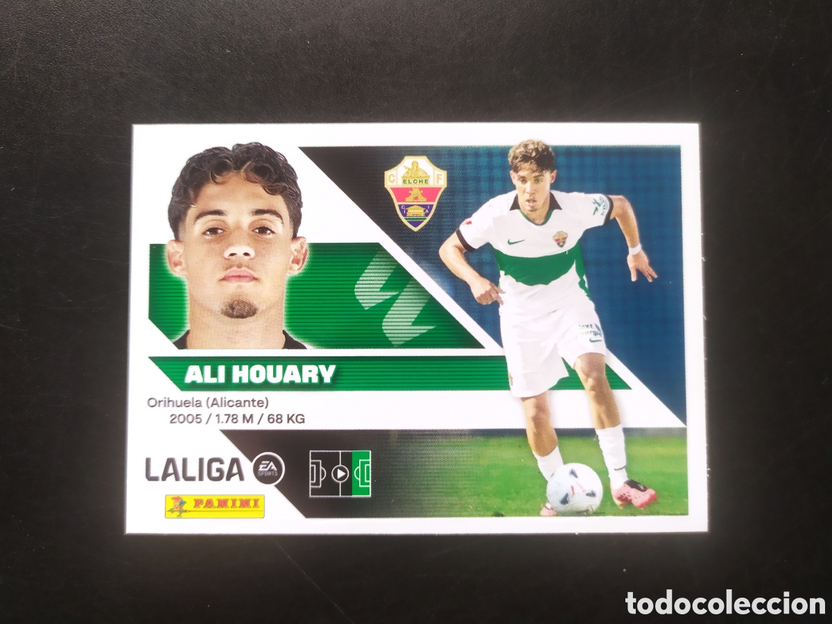 Fu&szlig;ball-Sticker: Liga este 2026 2027 26 27 panini Ali Houary n&deg; 17 Elche