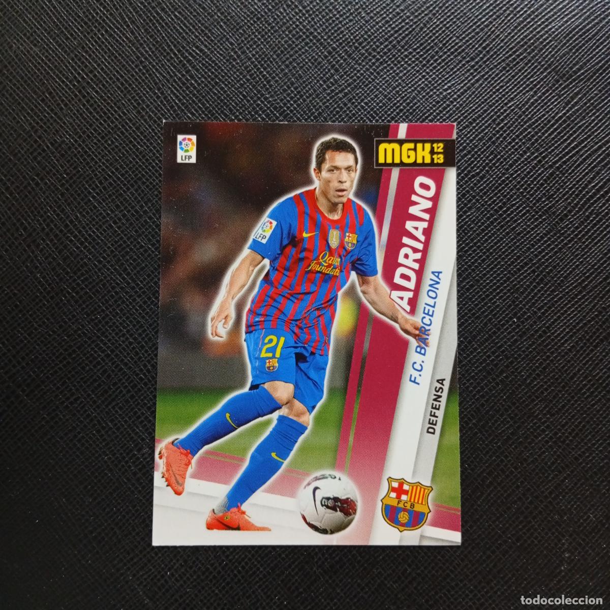 Cromos de f&uacute;tbol: 43 ADRIANO BARCELONA MEGACRACKS 2012 2013 CROMO 12 13 FUTBOL LIGA - A189 PG397