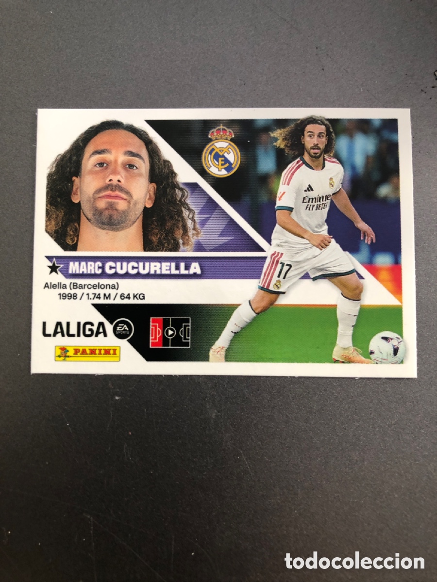 Cromos de f&uacute;tbol: LIGA ESTE 2026 2027 26 27 NUEVO - 3 EDICION - FICHAJE N&ordm; 29 CUCURELLA REAL MADRID