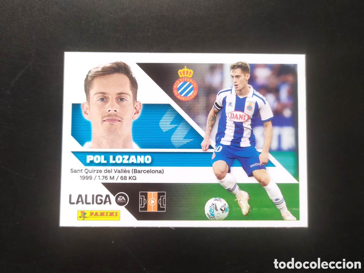 Cromos de f&uacute;tbol: Liga este 2026 2027 26 27 panini Pol Lozano n&deg; 11 Espanyol
