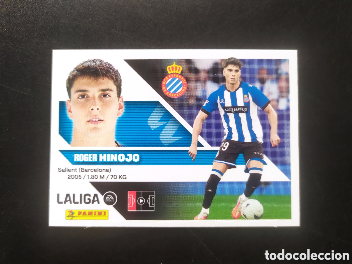 Cromos de f&uacute;tbol: Liga este 2026 2027 26 27 panini Hinojo coloca n&deg; 9 bis Espanyol