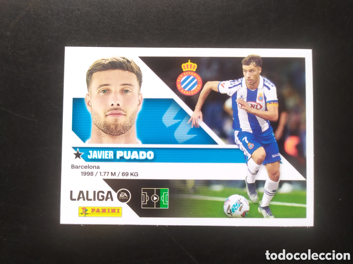 Cromos de f&uacute;tbol: Liga este 2026 2027 26 27 panini Puado n&deg; 18 Espanyol