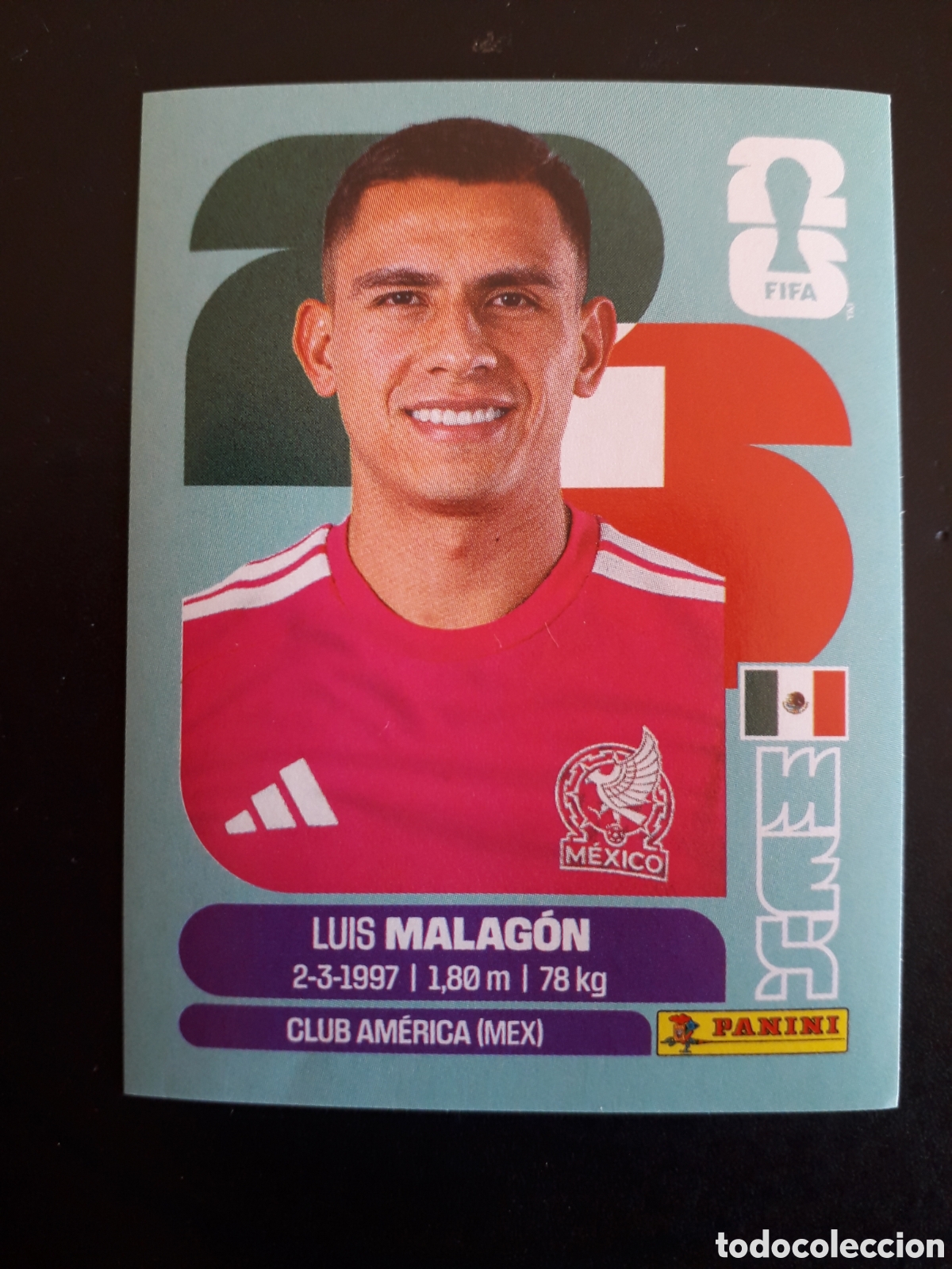 Cromos de f&uacute;tbol: MALAG&Oacute;N M&Eacute;XICO MEX 2 MUNDIAL F&Uacute;TBOL 2026 FIFA WORLD CUP PANINI SIN PEGAR PEDIDO M&Iacute;NIMO 3&euro;