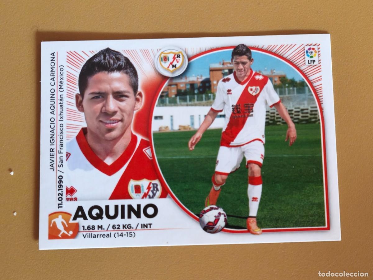 Cromos de f&uacute;tbol: aquino, 2014 15 coloca - Foto 1