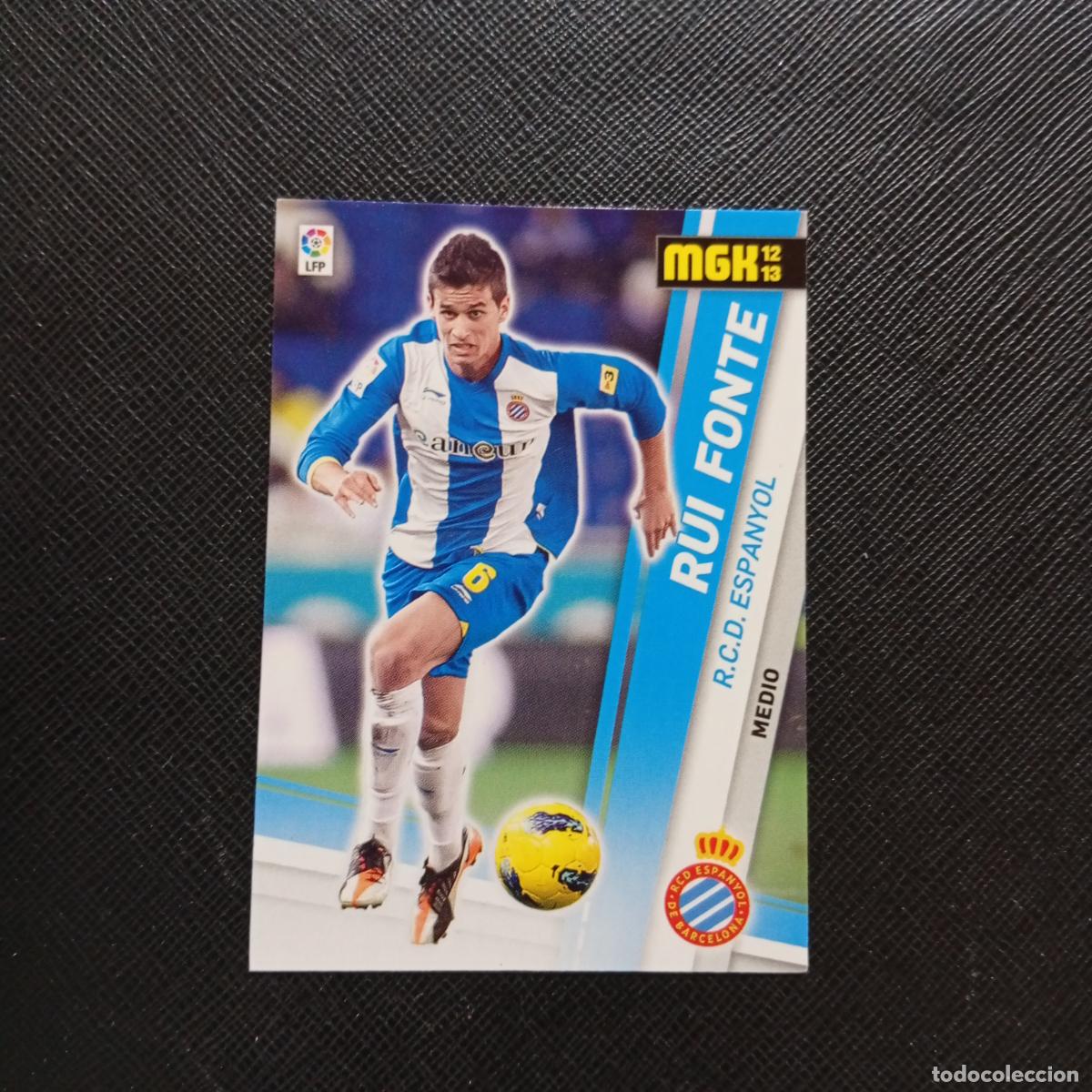 Cromos de f&uacute;tbol: 122 RUI FONTE ESPA&Ntilde;OL MEGACRACKS 2012 2013 CROMO 12 13 FUTBOL LIGA - A189 PG433 B
