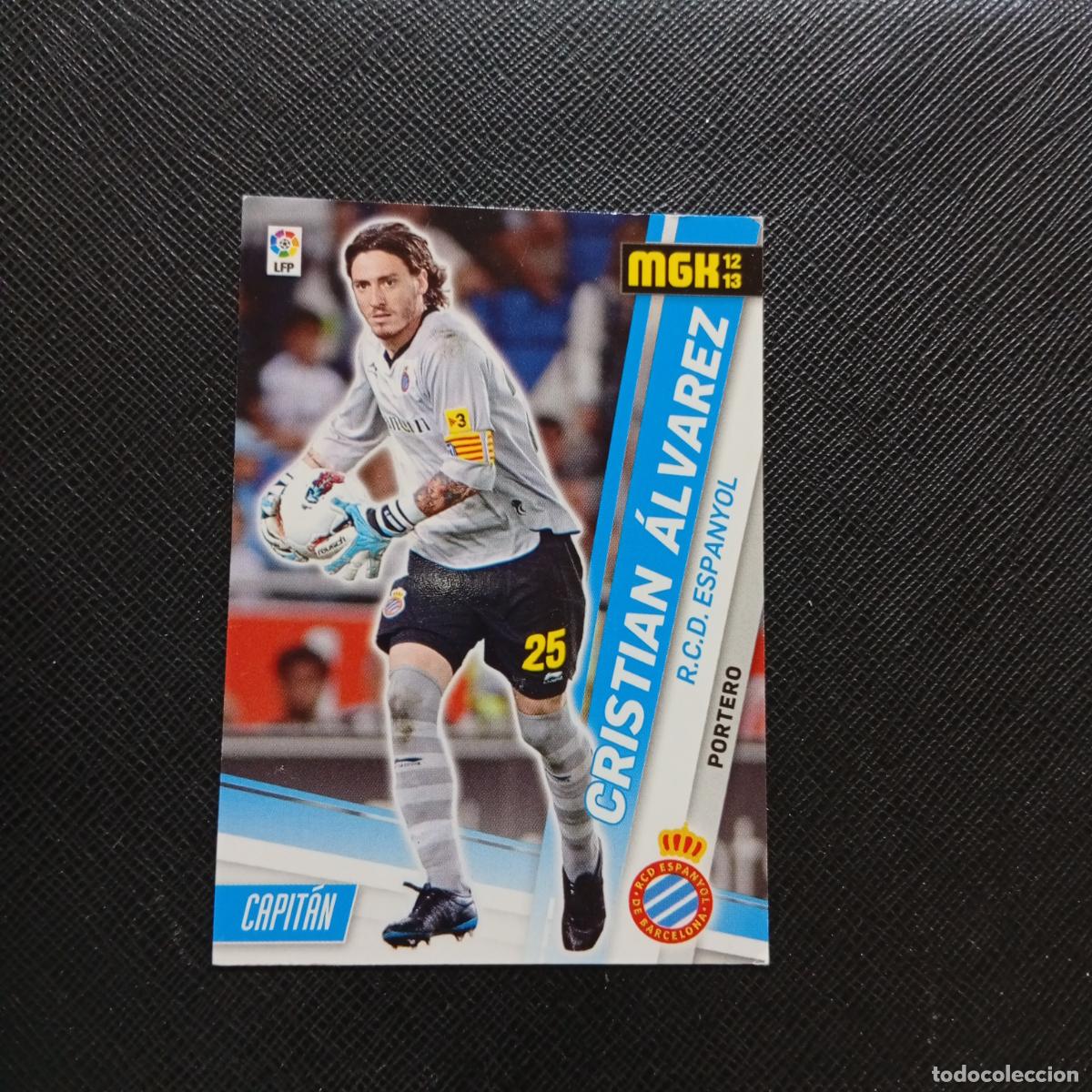 Cromos de f&uacute;tbol: 110 CRISTIAN ALVAREZ ESPA&Ntilde;OL MEGACRACKS 2012 2013 CROMO 12 13 FUTBOL LIGA - A189 PG505