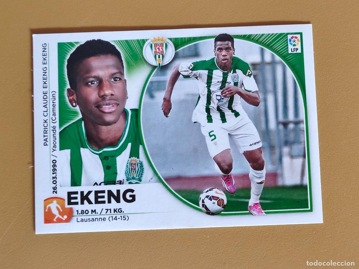 Cromos de f&uacute;tbol: ekeng, 2014 15 coloca - Foto 1