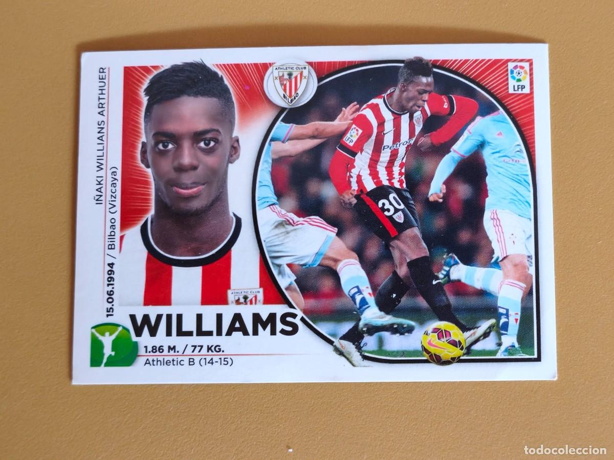 Cromos de f&uacute;tbol: williams, 2014 15 mercado invierno - Foto 1