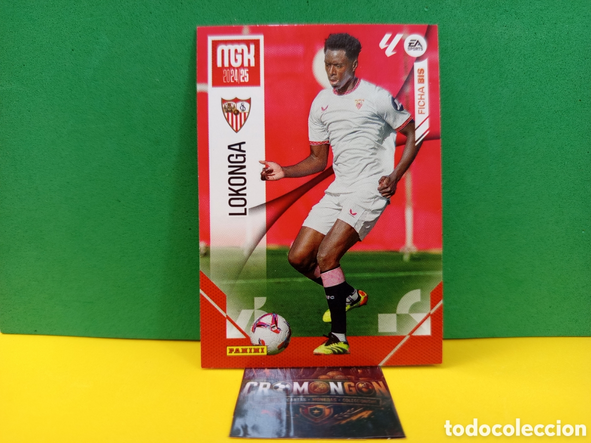 Cromos de f&uacute;tbol: ❇️ CROMO ⚽ CARD LOKONGA SEVILLA LIGA EA SPORTS 24 25 2024 2025 MEGACRACKS MGKS PANINI ❇️