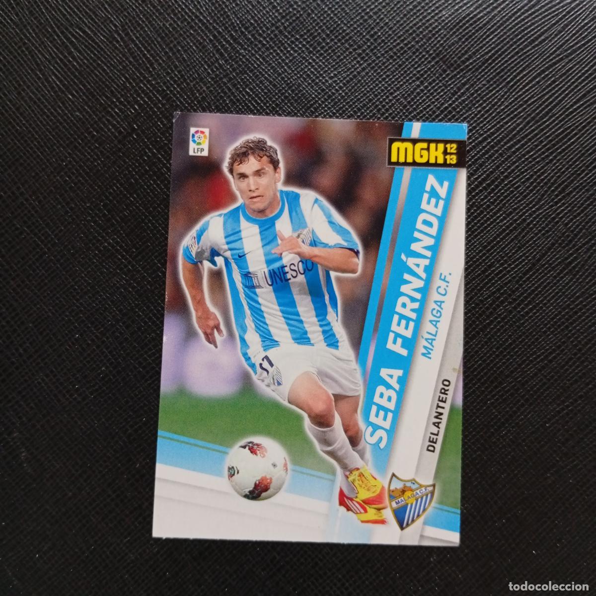 Cromos de f&uacute;tbol: 216 SEBA FERNANDEZ MALAGA MEGACRACKS 2012 2013 CROMO 12 13 FUTBOL LIGA - A185 PG271