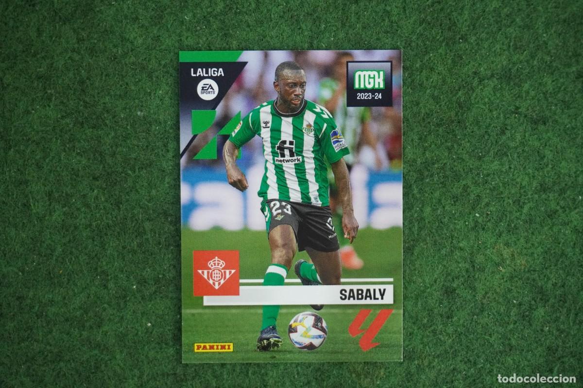 Cromos de f&uacute;tbol: 112 SABALY BETIS MEGACRACKS 2023 2024 MGK 23 24 PANINI LALIGA EA SPORTS