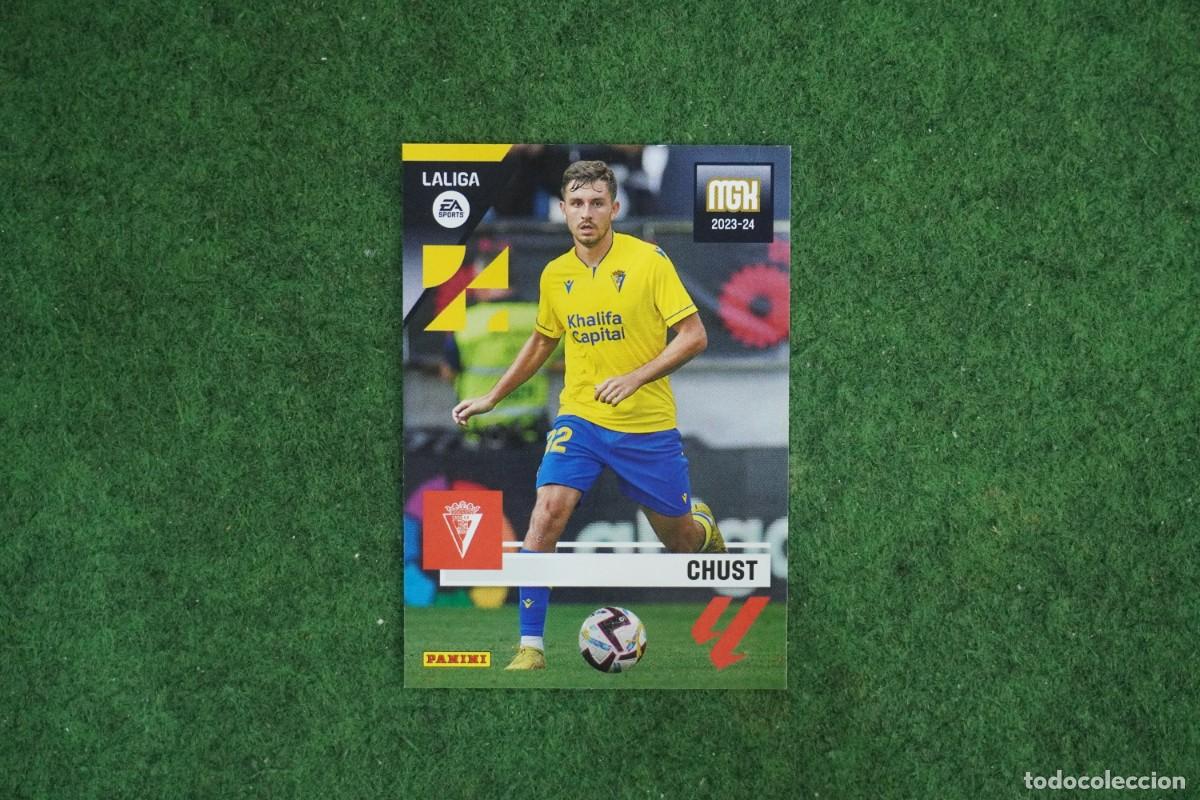 Cromos de f&uacute;tbol: 132 CHUST CADIZ MEGACRACKS 2023 2024 MGK 23 24 PANINI LALIGA EA SPORTS