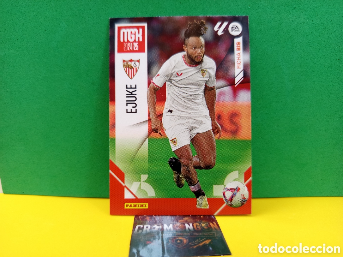 Cromos de f&uacute;tbol: ❇️ CROMO ⚽ CARD EJUKE SEVILLA LIGA EA SPORTS 24 25 2024 2025 MEGACRACKS MGKS PANINI ❇️