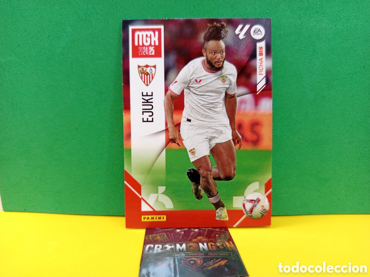 Cromos de f&uacute;tbol: ❇️ CROMO ⚽ CARD EJUKE SEVILLA LIGA EA SPORTS 24 25 2024 2025 MEGACRACKS MGKS PANINI ❇️