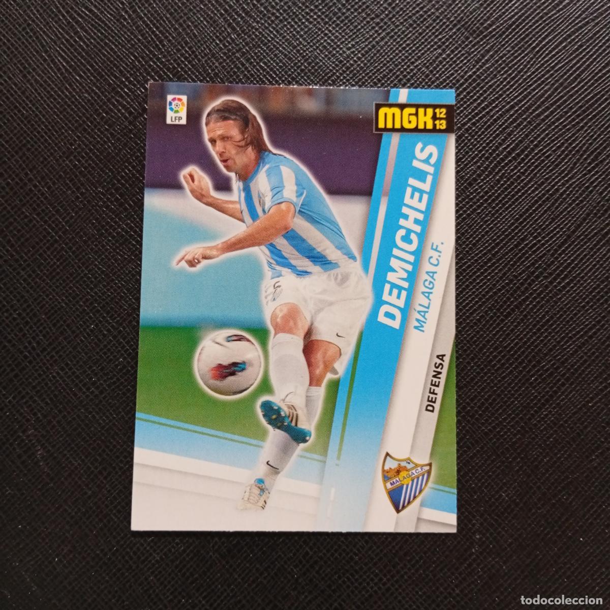 Cromos de f&uacute;tbol: 204 DEMICHELIS MALAGA MEGACRACKS 2012 2013 CROMO 12 13 FUTBOL LIGA - A185 PG334
