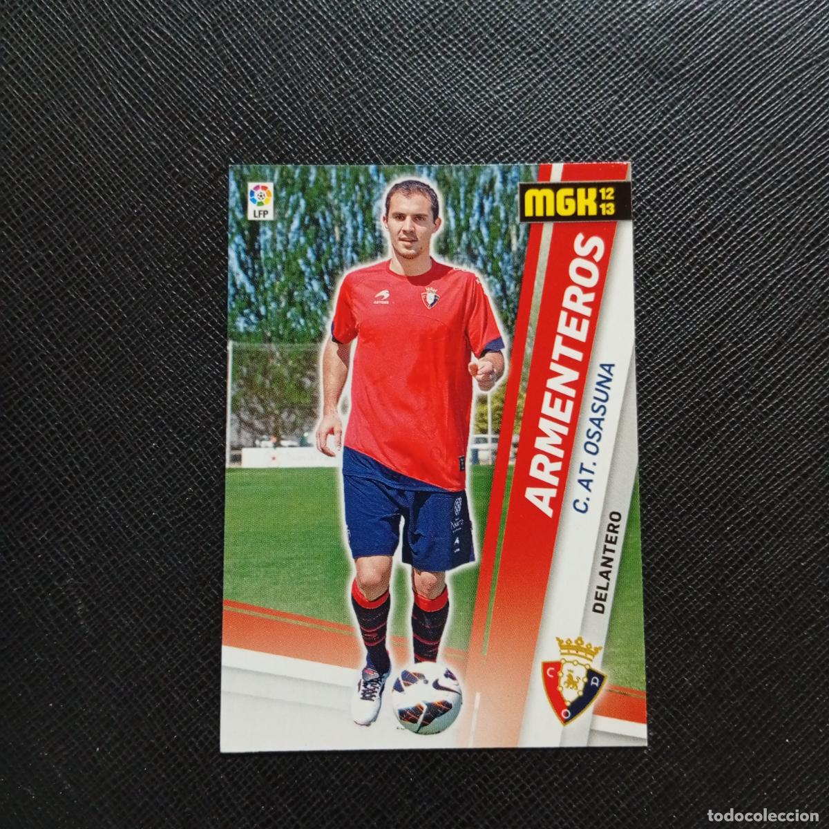 Cromos de f&uacute;tbol: 446 ARMENTEROS OSASUNA MEGACRACKS 2012 2013 CROMO 12 13 FUTBOL LIGA - A185 PG361 FICHAJE