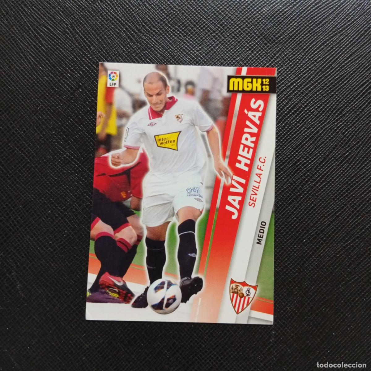 Cromos de f&uacute;tbol: 447 JAVI HERVAS SEVILLA MEGACRACKS 2012 2013 CROMO 12 13 FUTBOL LIGA - A185 PG379 FICHAJE
