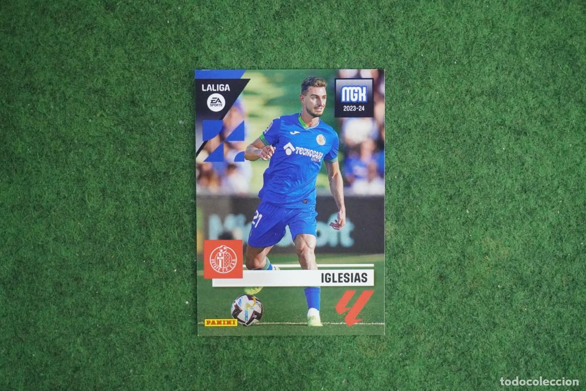 Cromos de f&uacute;tbol: 171 IGLESIAS GETAFE MEGACRACKS 2023 2024 MGK 23 24 PANINI LALIGA EA SPORTS