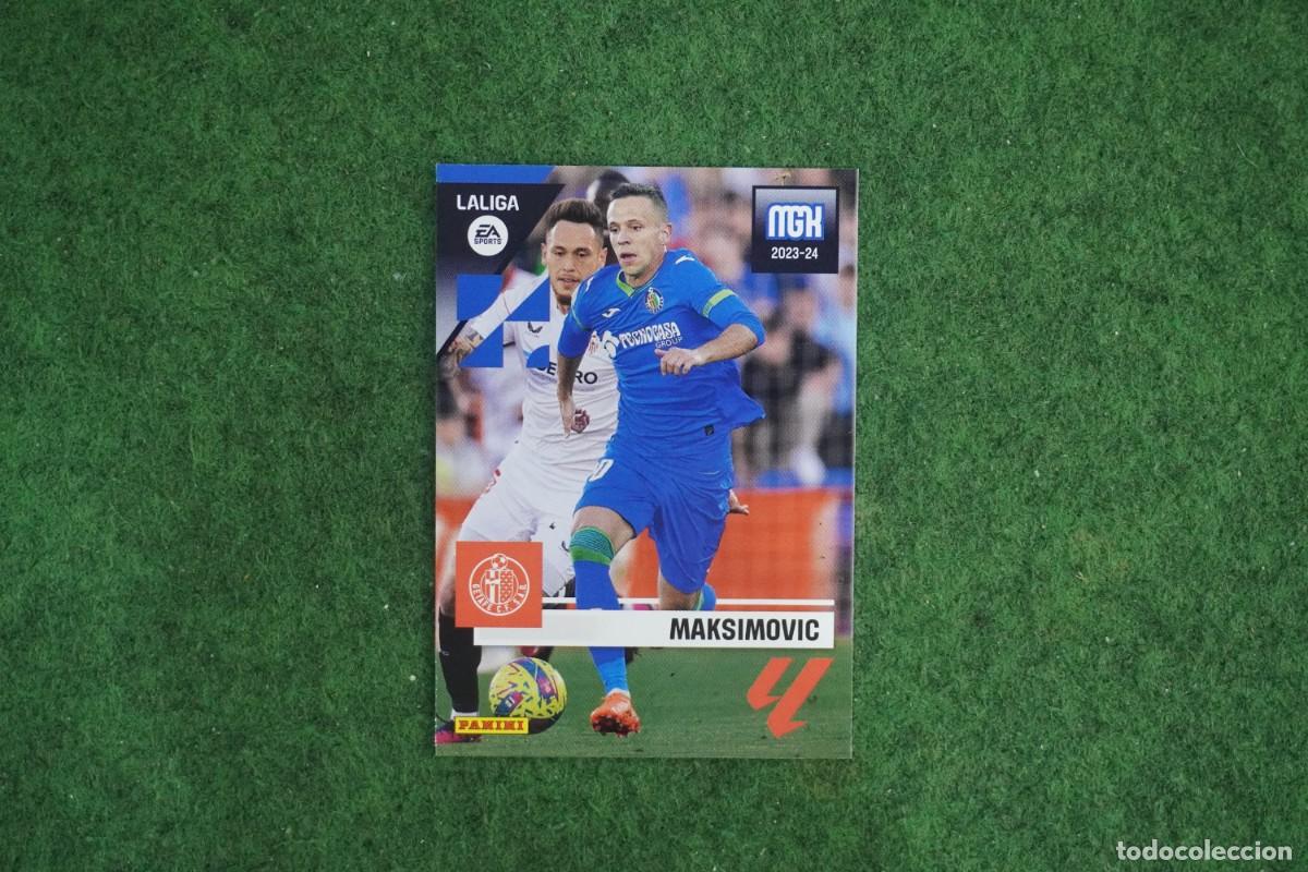 Cromos de f&uacute;tbol: 172 MAKSIMOVIC GETAFE MEGACRACKS 2023 2024 MGK 23 24 PANINI LALIGA EA SPORTS