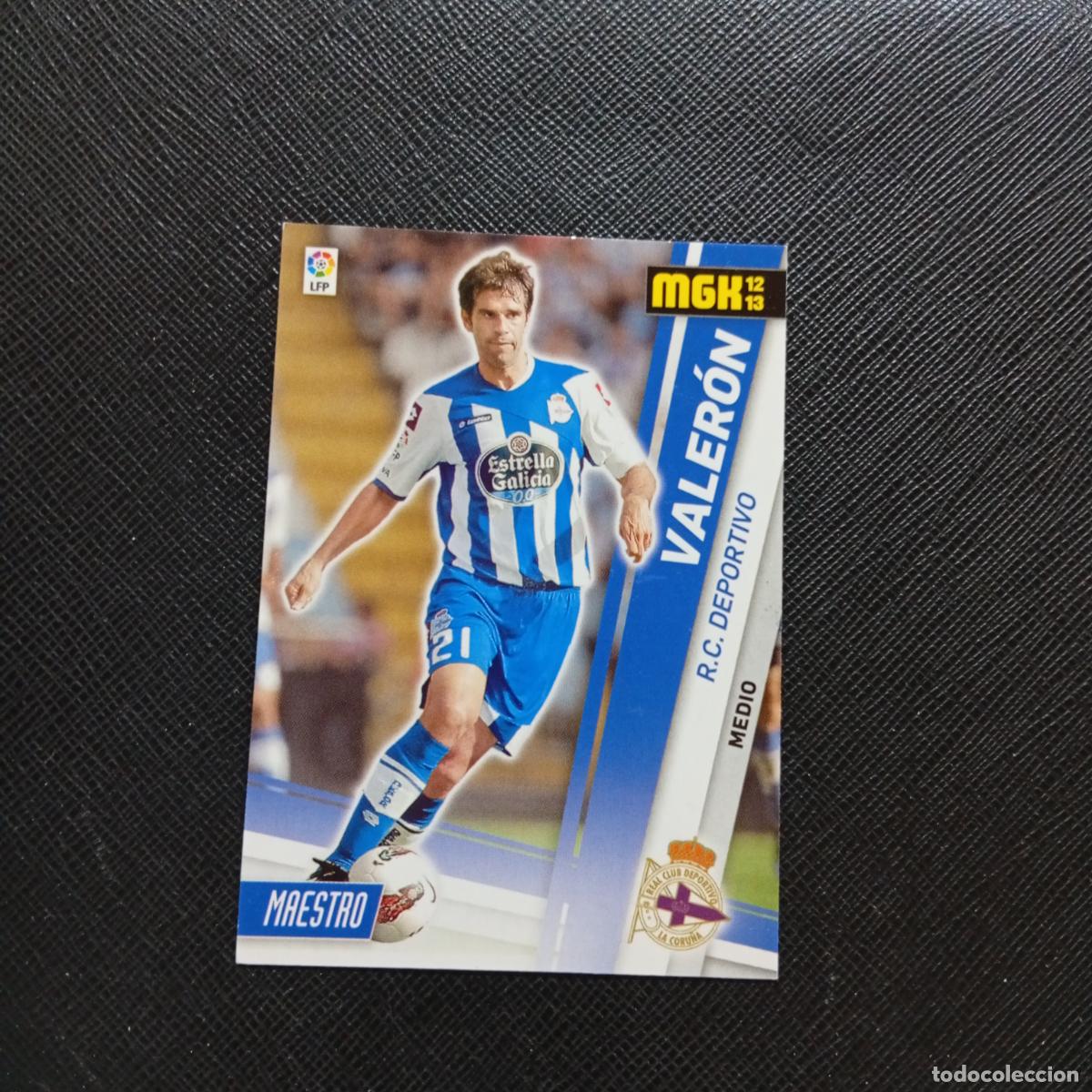 Cromos de f&uacute;tbol: 104 VALERON DEPORTIVO MEGACRACKS 2012 2013 CROMO 12 13 FUTBOL LIGA - A185 PG451 B