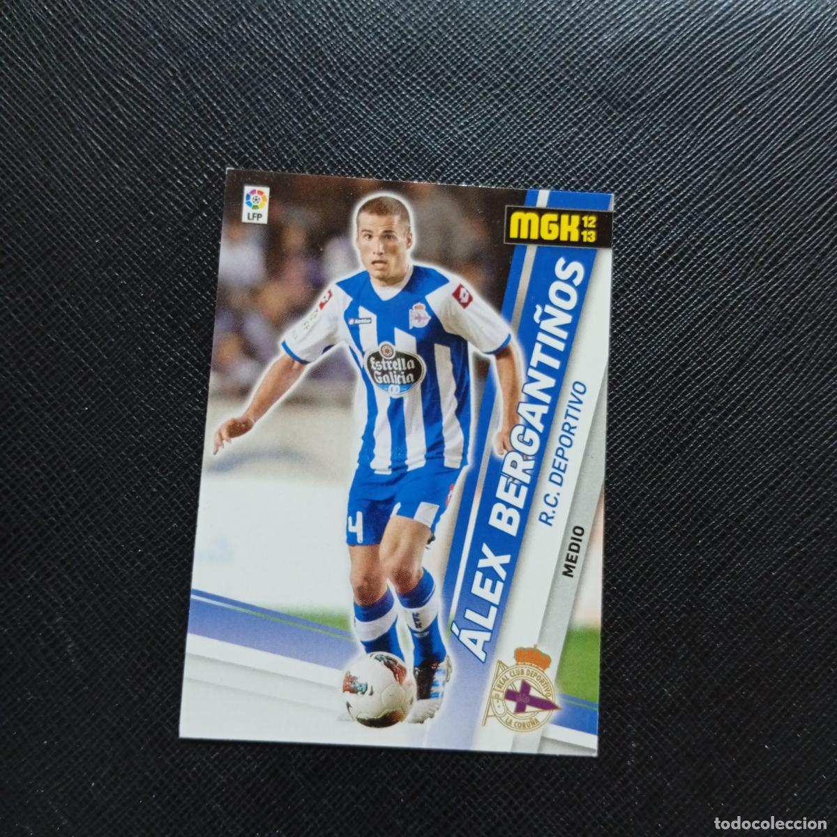 Cromos de Futebol: 101 ALEX BERGANTI&Ntilde;OS DEPORTIVO MEGACRACKS 2012 2013 CROMO 12 13 FUTBOL LIGA - A185 PG487