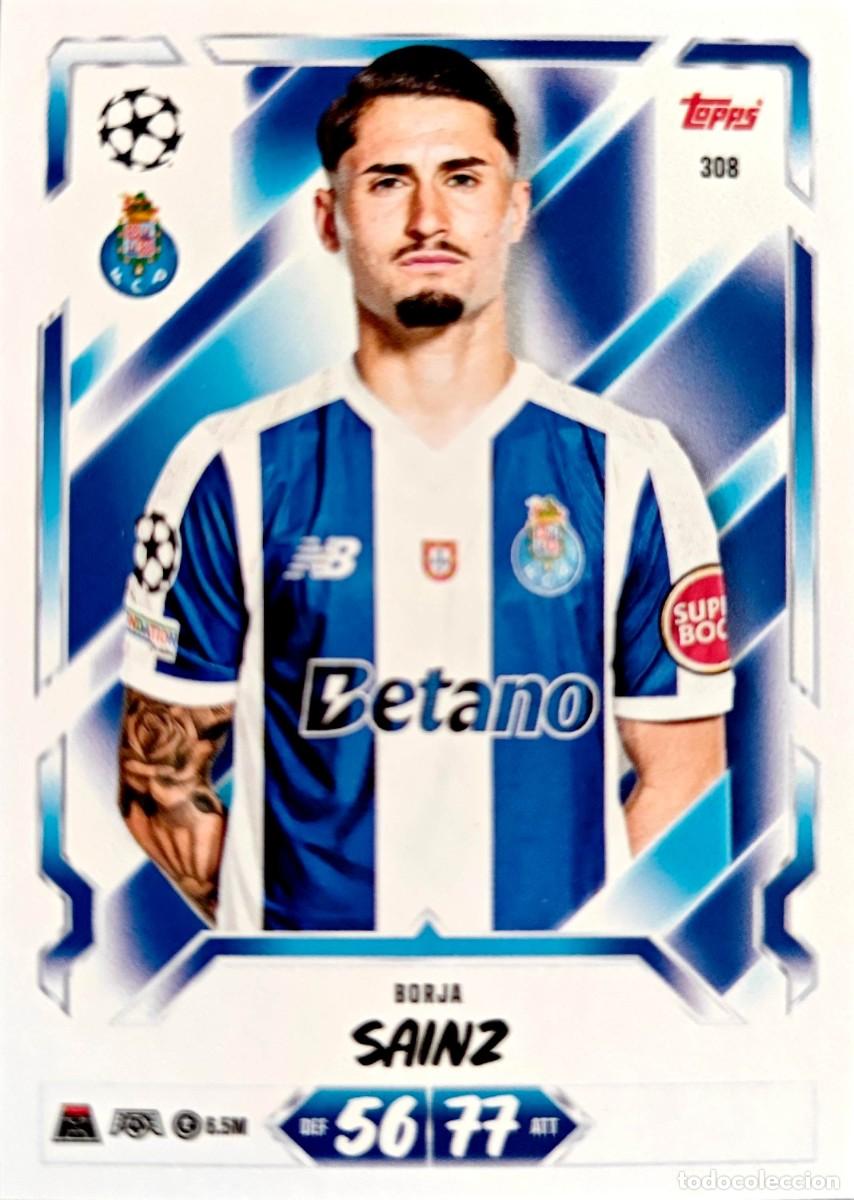 Cromos de Futebol: 308 Borja Sainz - FC Porto - TOPPS Match Attax 2026 2027 26 27