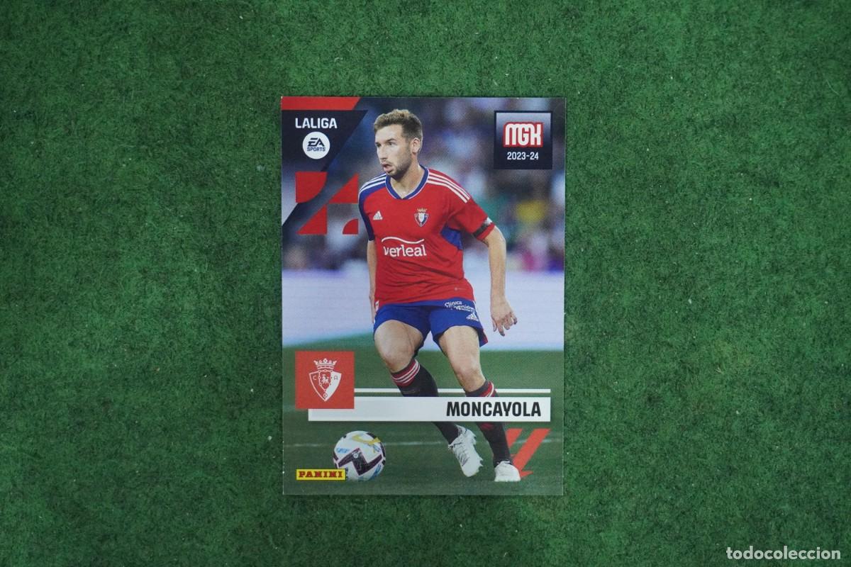 Football Stickers: 280 MONCAYOLA OSASUNA MEGACRACKS 2023 2024 MGK 23 24 PANINI LALIGA EA SPORTS