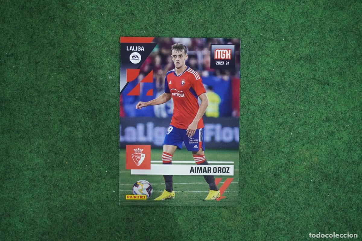 Football Stickers: 285 AIMAR OROZ OSASUNA MEGACRACKS 2023 2024 MGK 23 24 PANINI LALIGA EA SPORTS