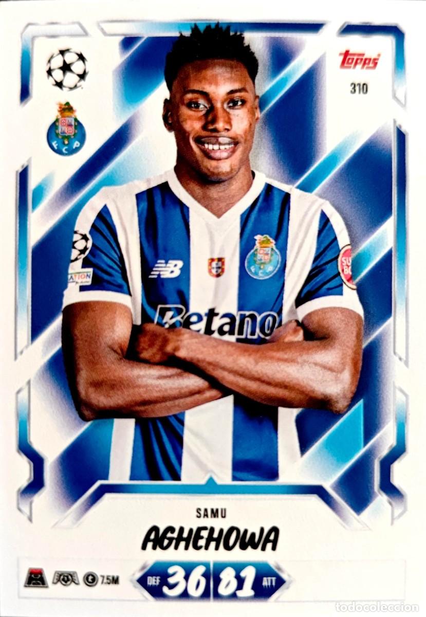 Fu&szlig;ball-Sticker: 310 Samu Aghehowa - FC Porto - TOPPS Match Attax 2026 2027 26 27