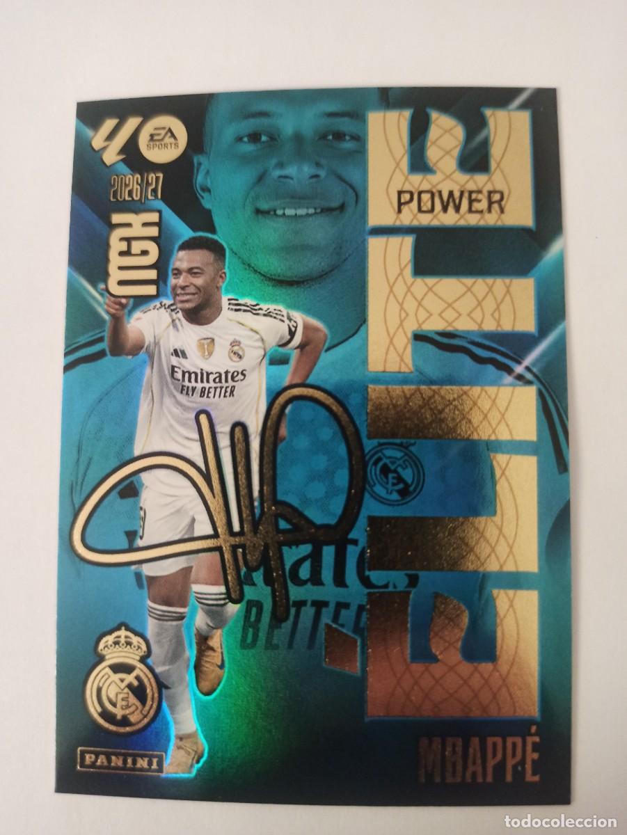 Fu&szlig;ball-Sticker: Mbappe 10P 10 P - R. Madrid - ELITE POWER - MEGACRACKS 2026 2027 - 26 27 - MGK - PANINI
