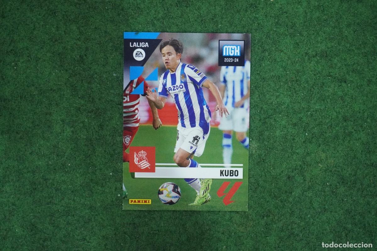 Fu&szlig;ball-Sticker: 319 KUBO REAL SOCIEDAD MEGACRACKS 2023 2024 MGK 23 24 PANINI LALIGA EA SPORTS