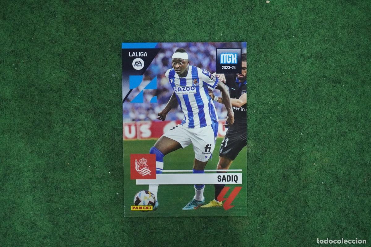 Fu&szlig;ball-Sticker: 323 SADIQ REAL SOCIEDAD MEGACRACKS 2023 2024 MGK 23 24 PANINI LALIGA EA SPORTS