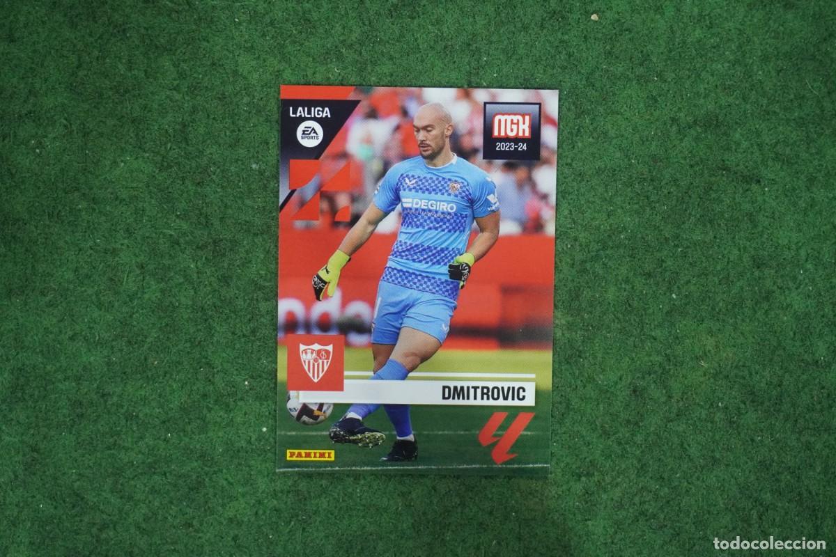 Cromos de f&uacute;tbol: 327 DMITROVIC SEVILLA MEGACRACKS 2023 2024 MGK 23 24 PANINI LALIGA EA SPORTS