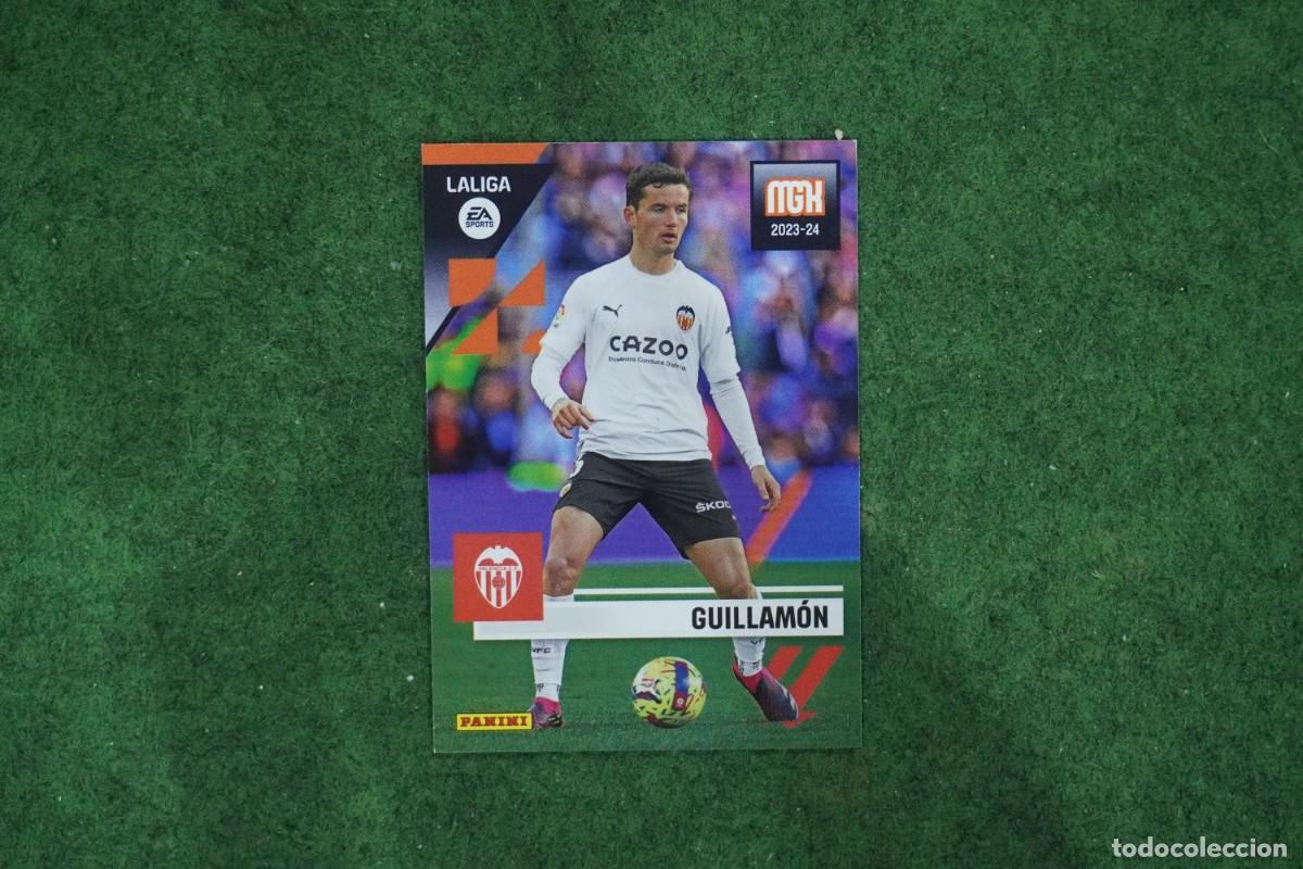 Cromos de f&uacute;tbol: 352 GUILLAMON VALENCIA MEGACRACKS 2023 2024 MGK 23 24 PANINI LALIGA EA SPORTS