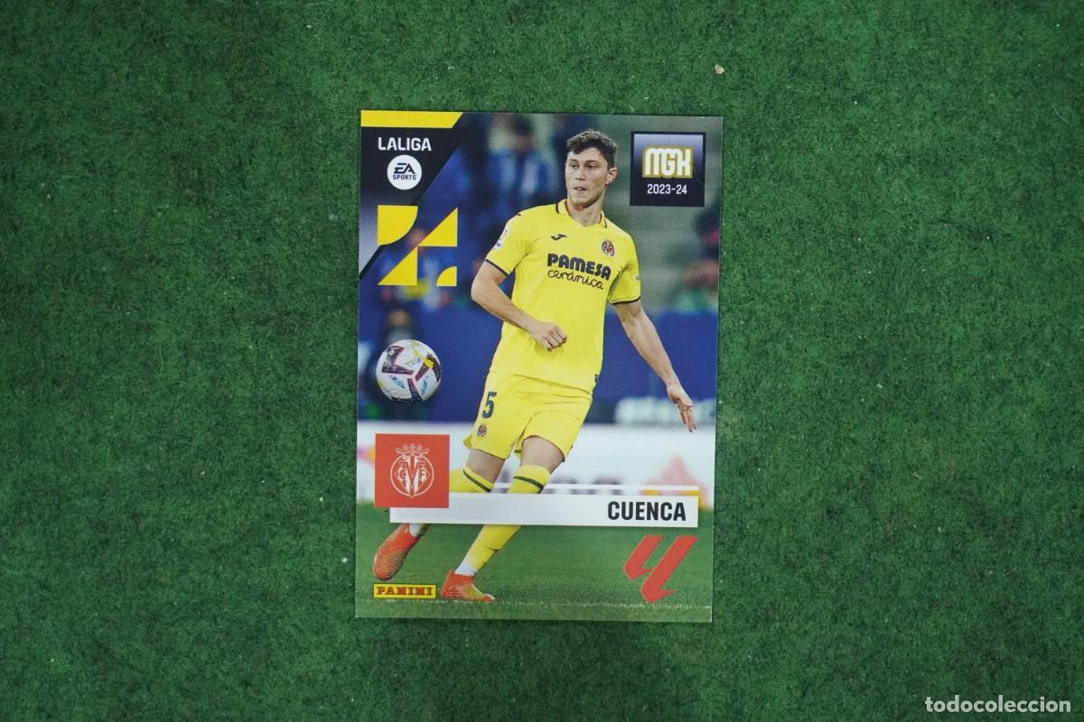 Cromos de f&uacute;tbol: 367 CUENCA VILLARREAL MEGACRACKS 2023 2024 MGK 23 24 PANINI LALIGA EA SPORTS