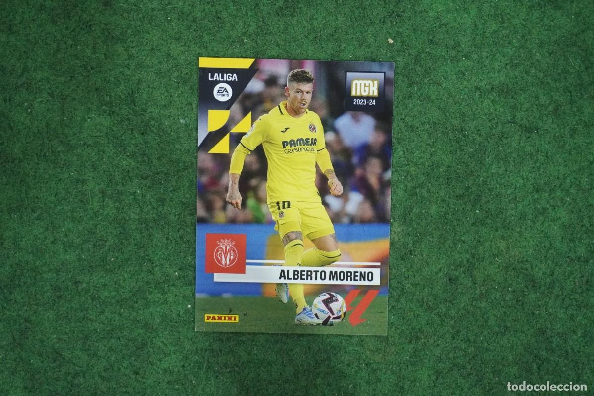 Cromos de f&uacute;tbol: 368 ALBERTO MORENO VILLARREAL MEGACRACKS 2023 2024 MGK 23 24 PANINI LALIGA EA SPORTS