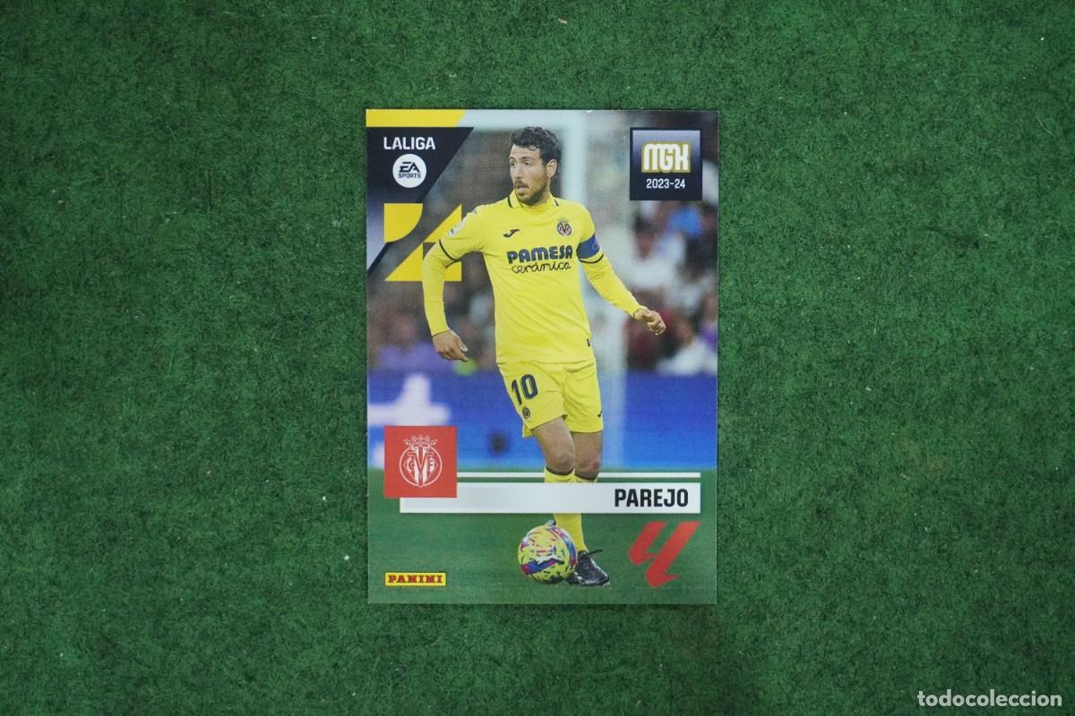 Cromos de f&uacute;tbol: 372 PAREJO VILLARREAL MEGACRACKS 2023 2024 MGK 23 24 PANINI LALIGA EA SPORTS