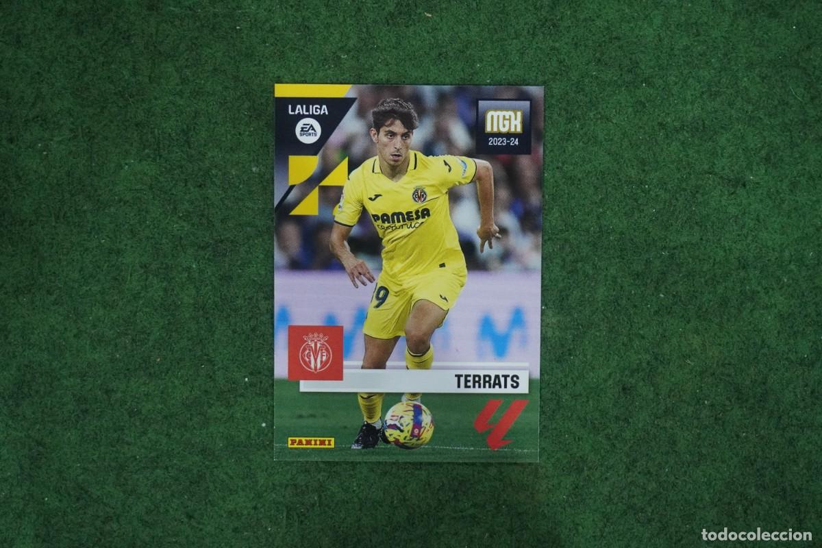 Cromos de f&uacute;tbol: 373 TERRATS VILLARREAL MEGACRACKS 2023 2024 MGK 23 24 PANINI LALIGA EA SPORTS
