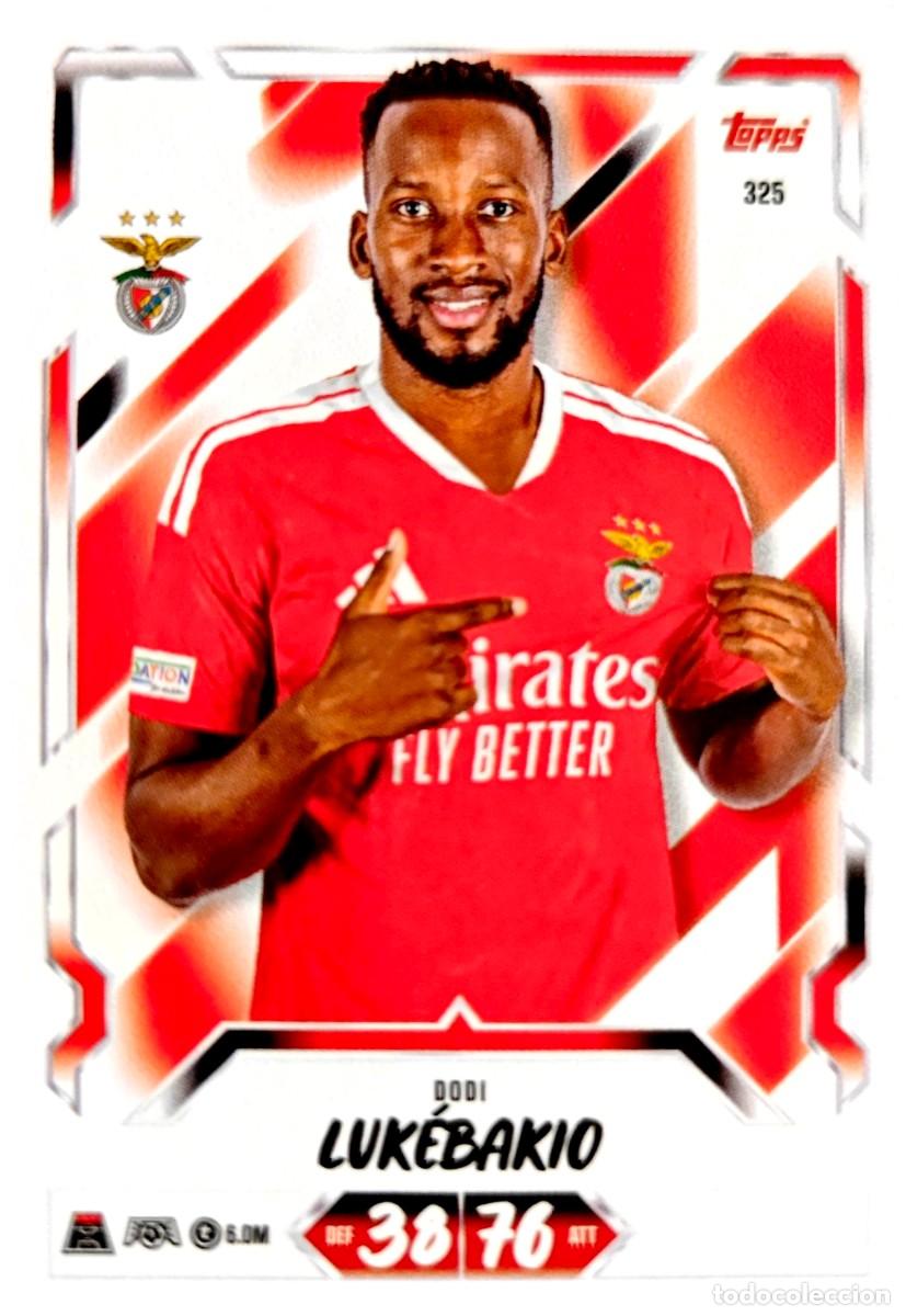 Cromos de f&uacute;tbol: 325 Dodi Lukebakio - SL Benfica - TOPPS Match Attax 2026 2027 26 27